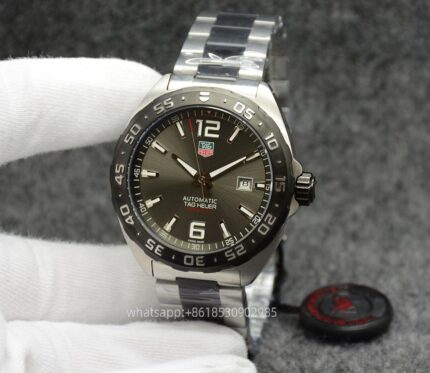 Tag Heuer Formula 1 Mens Watch 44mm Automatic Mechanical Swiss Movement Stainless Steel Watches - Image 7