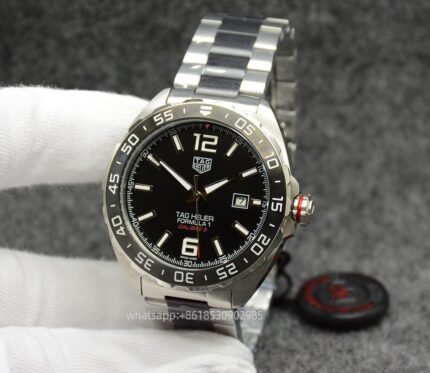 Tag Heuer Formula 1 Mens Watch 44mm Automatic Mechanical Swiss Movement Stainless Steel Watches - Image 8