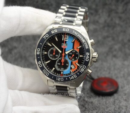 Tag Heuer Formula 1 Mens Watch 44mm Quartz Movement Stainless Steel Watches - Image 8