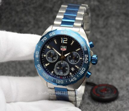 Tag Heuer Formula 1 Mens Watch 42mm Automatic Mechanical Movement Stainless Steel Watches - Image 8