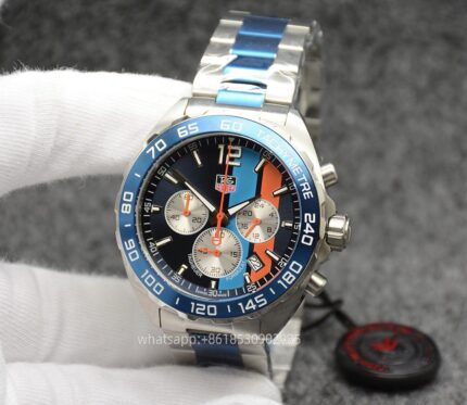 Tag Heuer Formula 1 Mens Watch 42mm Automatic Mechanical Movement Stainless Steel Watches - Image 7