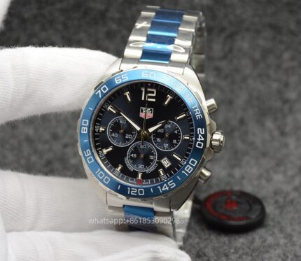 Tag Heuer Formula 1 Mens Watch 42mm Automatic Mechanical Movement Stainless Steel Watches - Image 6