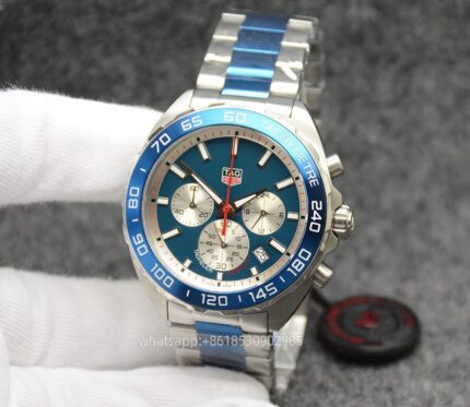 Tag Heuer Formula 1 Mens Watch 42mm Automatic Mechanical Movement Stainless Steel Watches - Image 5