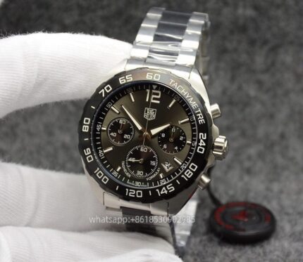 Tag Heuer Formula 1 Mens Watch 42mm Automatic Mechanical Movement Stainless Steel Watches - Image 3