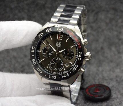 Tag Heuer Formula 1 Mens Watch 42mm Automatic Mechanical Movement Stainless Steel Watches - Image 2