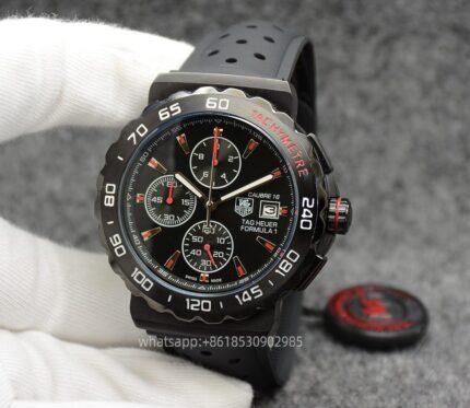 Tag Heuer Formula 1 Mens Watch 47.5mm Automatic Mechanical Movement Stainless Steel Watches - Image 4