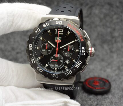 Tag Heuer Formula 1 Mens Watch 47.5mm Automatic Mechanical Movement Stainless Steel Watches - Image 5