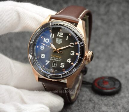 Tag Heuer Autavia Mens Watch 44mm Automatic Mechanical Movement Stainless Steel Watches - Image 2