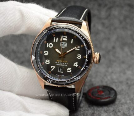 Tag Heuer Autavia Mens Watch 44mm Automatic Mechanical Movement Stainless Steel Watches - Image 5