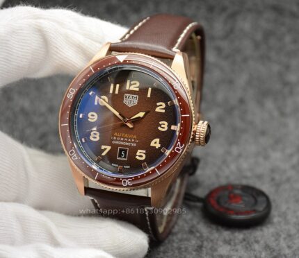 Tag Heuer Autavia Mens Watch 44mm Automatic Mechanical Movement Stainless Steel Watches - Image 7