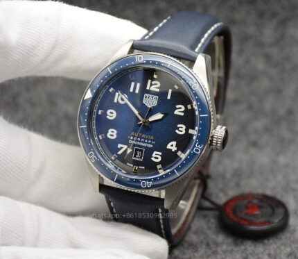 Tag Heuer Autavia Mens Watch 44mm Automatic Mechanical Movement Stainless Steel Watches - Image 2