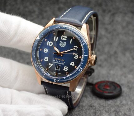 Tag Heuer Autavia Mens Watch 44mm Automatic Mechanical Movement Stainless Steel Watches - Image 7