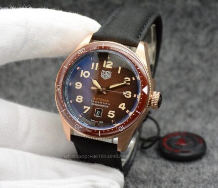 Tag Heuer Autavia Mens Watch 44mm Automatic Mechanical Movement Stainless Steel Watches - Image 8