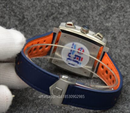 Tag Heuer Monaco Mens Watch 44mm Quartz Movement Stainless Steel Watches - Image 6