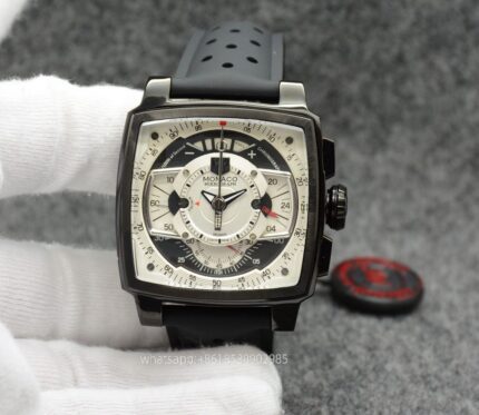 Tag Heuer Monaco Mens Watch 44mm Quartz Movement Stainless Steel Watches