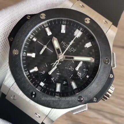 HUBLOT Big Bang Mens Watch 44mm Cal.7750 Automatic Mechanical Movement Stainless Steel Watches - Image 4