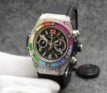 HUBLOT Big Bang Mens Watch 44mm Cal.7750 Automatic Mechanical Movement Stainless Steel Watches V6 Factory - Image 3