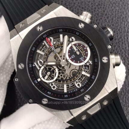 HUBLOT Big Bang Mens Watch 44mm Cal.HUB1242 Automatic Mechanical Movement Stainless Steel Watches TA Factory - Image 4