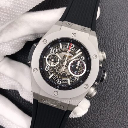 HUBLOT Big Bang Mens Watch 44mm Cal.HUB1242 Automatic Mechanical Movement Stainless Steel Watches TA Factory - Image 2