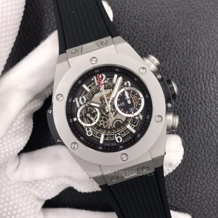 HUBLOT Big Bang Mens Watch 44mm Cal.HUB1242 Automatic Mechanical Movement Stainless Steel Watches TA Factory - Image 3