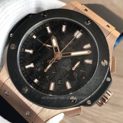 HUBLOT Big Bang Mens Watch 44mm Cal.4100 Automatic Mechanical Movement Stainless Steel Watches V6 Factory - Image 4