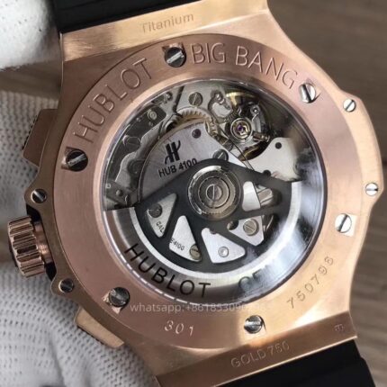 HUBLOT Big Bang Mens Watch 44mm Cal.4100 Automatic Mechanical Movement Stainless Steel Watches V6 Factory - Image 7