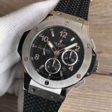 HUBLOT Big Bang Mens Watch 44mm Cal.4100 Automatic Mechanical Movement Stainless Steel Watches V6 Factory - Image 2