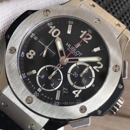 HUBLOT Big Bang Mens Watch 44mm Cal.4100 Automatic Mechanical Movement Stainless Steel Watches V6 Factory - Image 4