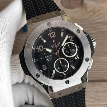 HUBLOT Big Bang Mens Watch 44mm Cal.4100 Automatic Mechanical Movement Stainless Steel Watches V6 Factory - Image 3