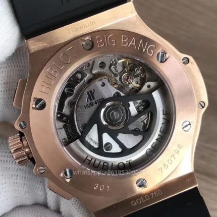 HUBLOT Big Bang Mens Watch 44mm Cal.4100 Automatic Mechanical Movement Stainless Steel Watches HB Factory - Image 7
