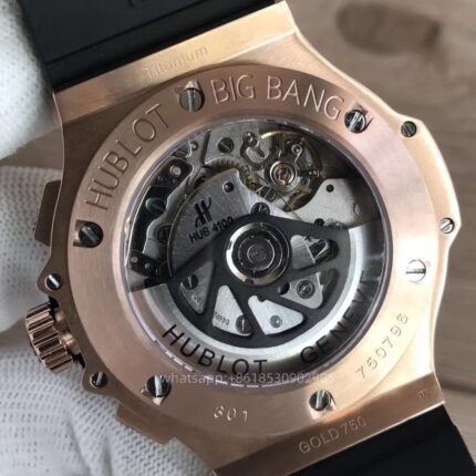 HUBLOT Big Bang Mens Watch 44mm Cal.4100 Automatic Mechanical Movement Stainless Steel Watches HBFactory - Image 7