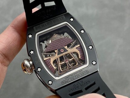 Richard Mille Mens Watch 42.7x50mm Cal.RM47 Automatic Mechanical Movement Stainless Steel Watches - Image 7