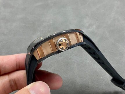 Richard Mille Mens Watch 42.7x50mm Cal.RM47 Automatic Mechanical Movement Stainless Steel Watches - Image 6