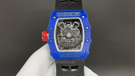 Richard Mille Mens Watch 50x43mm Automatic Mechanical Movement Stainless Steel Watches - Image 2