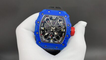 Richard Mille Mens Watch 50x43mm Automatic Mechanical Movement Stainless Steel Watches - Image 3