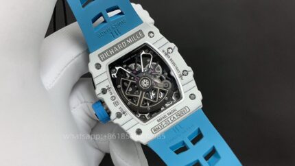 Richard Mille Mens Watch 50x43mm Automatic Mechanical Movement Stainless Steel Watches - Image 6