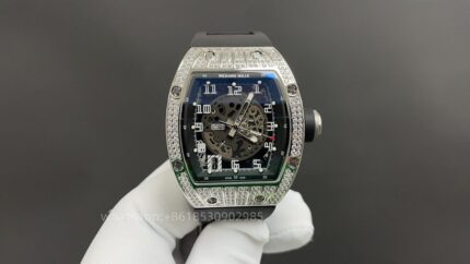 Richard Mille Mens Watch 50x43mm Automatic Mechanical Movement Stainless Steel Watches