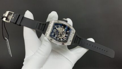 Richard Mille Mens Watch 50x43mm Automatic Mechanical Movement Stainless Steel Watches - Image 3