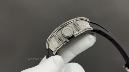 Richard Mille Mens Watch 50x43mm Automatic Mechanical Movement Stainless Steel Watches - Image 6