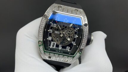 Richard Mille Mens Watch 50x43mm Automatic Mechanical Movement Stainless Steel Watches - Image 2
