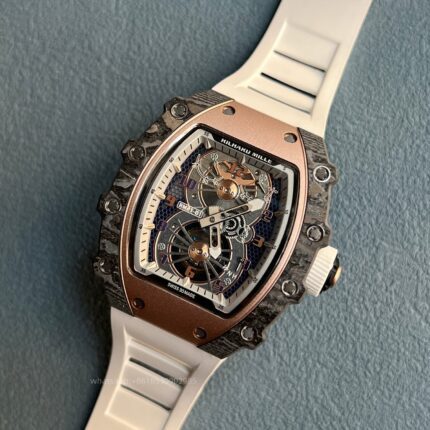 Richard Mille Mens Watch 50x43mm Automatic Mechanical Movement Stainless Steel Watches - Image 3