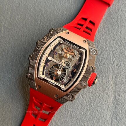 Richard Mille Mens Watch 50x43mm Quartz Movement Stainless Steel Watches - Image 2