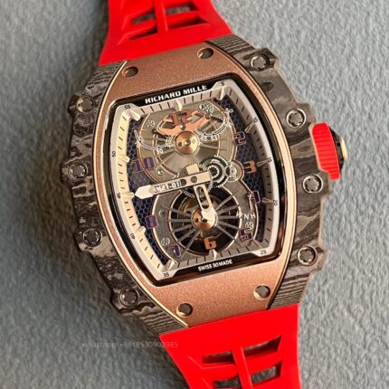 Richard Mille Mens Watch 50x43mm Quartz Movement Stainless Steel Watches - Image 4