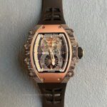 Richard Mille Mens Watch 50x43mm Quartz Movement Stainless Steel Watches