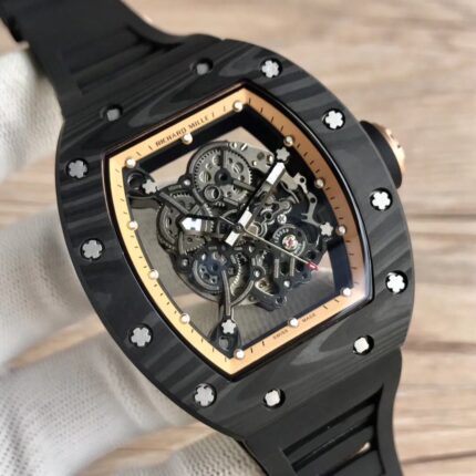 Richard Mille Mens Watch 48x38mm Cal. RM67-01 Automatic Mechanical Movement Stainless Steel Watches - Image 4