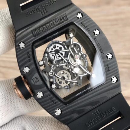 Richard Mille Mens Watch 48x38mm Cal. RM67-01 Automatic Mechanical Movement Stainless Steel Watches - Image 5