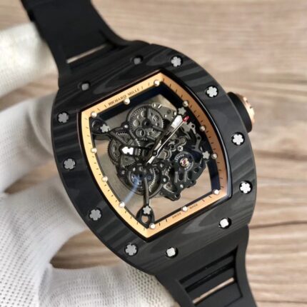 Richard Mille Mens Watch 48x38mm Cal. RM67-01 Automatic Mechanical Movement Stainless Steel Watches - Image 3