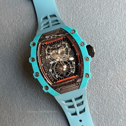 Richard Mille Mens Watch 50x43mm Quartz Movement Stainless Steel Watches - Image 2