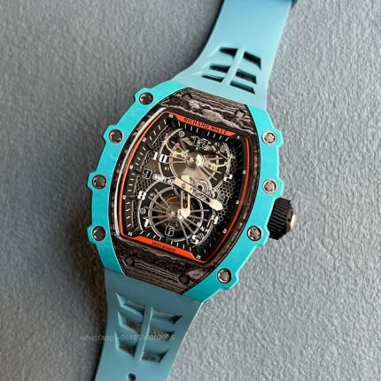 Richard Mille Mens Watch 50x43mm Quartz Movement Stainless Steel Watches - Image 3
