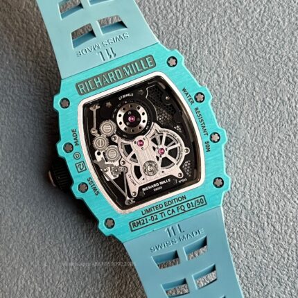 Richard Mille Mens Watch 50x43mm Quartz Movement Stainless Steel Watches - Image 5